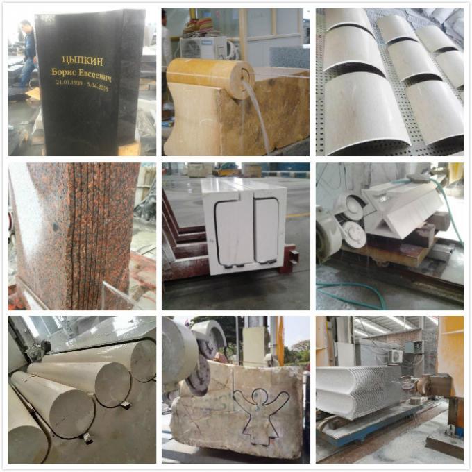 CNC Wire Diamond Wire Saw Machine Marble Granite Stone 0
