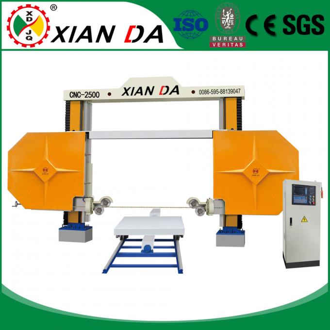 Diamond Wire Saw Stone Profiling Cutting Machine 11kw 0