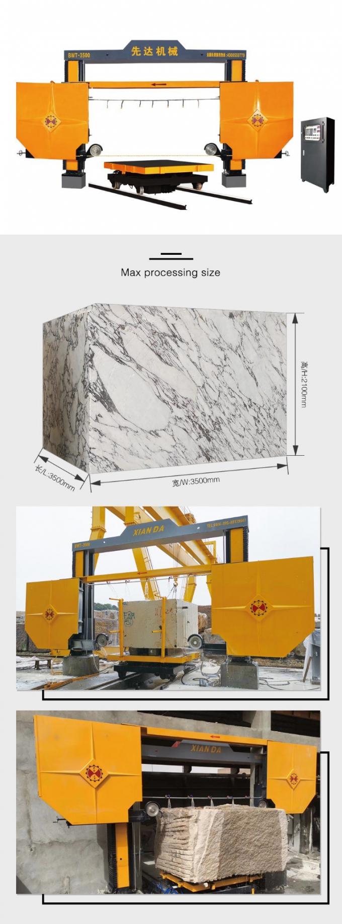 Marble Block Dressing Diamond Wire, Stone Wire Saw Machine, Diamond Wire Saw Machine, Wire Saw Cutting 0
