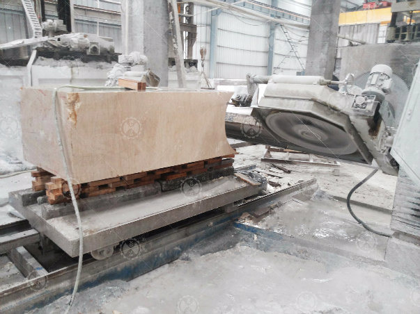 Circular Band Saw Marble Cutting Machine 5150x6300x2100mm 0