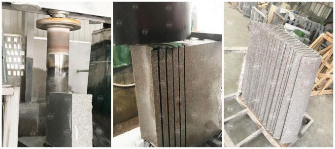 Four Cylinder Gantry Column Granite Slab Edge Cutting Machine 2500mm 0