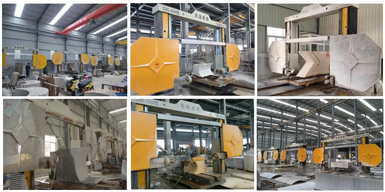 Granite Marble Stone CNC Diamond Wire Saw Cutting Machine for Cutting Block, Special Shape Stone