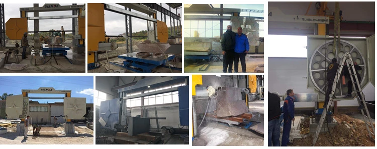 High Speed Diamond Wire Saw Machine For High Cutting Width & Ability 1