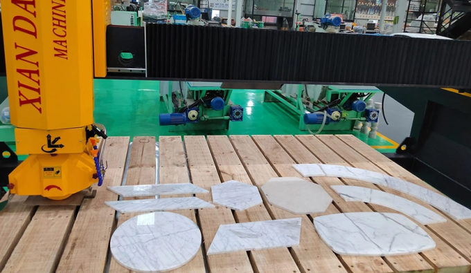 Monoblock Bridge Infrared Cutting Machine for Marble & Granite