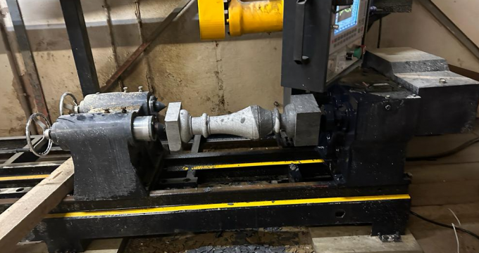 Baluster Making Machine Two Pcs Baluster Column Cutting Machine