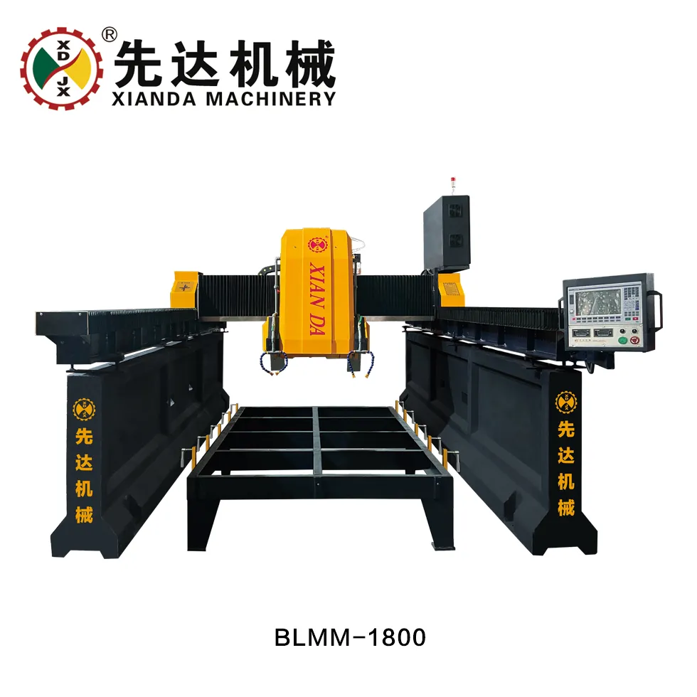 Infrared Middle Block Bridge Cutting Machine with 3200*2000mm Worktable 0-85° Tilting and 0-90° Rotation for Granite & Marble 5