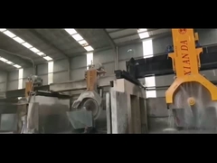 Xianda Machienry Dual drive block cutting mahine specially cutting granite block