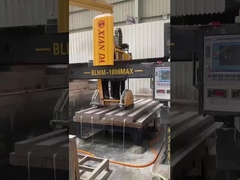 3 Axis CNC Dual Beam Bridge Type Linear Cutting And Milling Machine