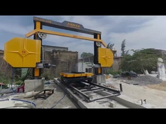 CNC Diamond Wire Saw Machine with 4 Flywheels for Industrial Stone Cutting