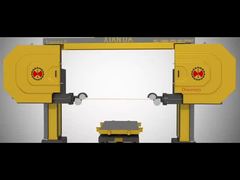 Discovery 5 Axis CNC Diamond Stone Wire Saw Machine