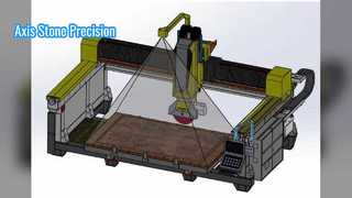  Axis Stone Cutter Precision For Complex Shapes