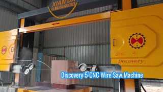 Discovery 5, 5 Axis CNC Wire Saw Machine
