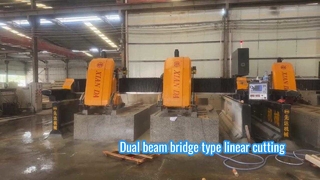 BLMM-1800-2D Dual beam bridge type linear cutting and milling machine