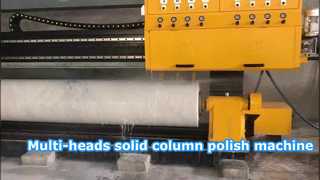 MSC-2000 Multi-heads solid column polish machine