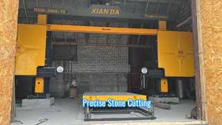 Marble Granite Saw 3000mm PLC Control