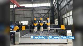 Precision CNC Stone Carving Machine