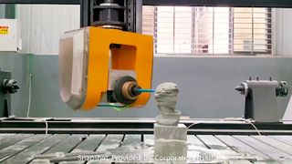 Leader 1500, 6 axis cnc bridge saw machine