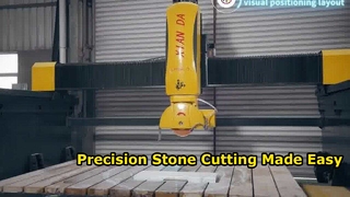 Xianda Trend 600 & Promote 600 5 Axis CNC Bridge Saw | Artificial Stone Mold & Quartz Countertop Pro