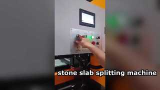 Horizontal Stone Slab Splitting Machine