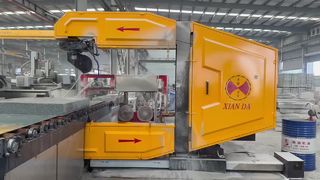 CNC Diamond Wire Saw Machine for Curb Stone