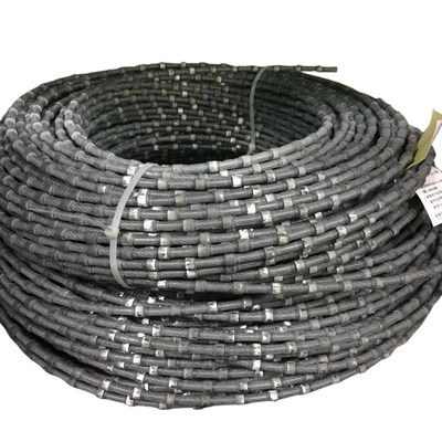 8.8mm Granite Diamond Wire Saw Granite Profiling Tools Rock Cutting Hard Stone