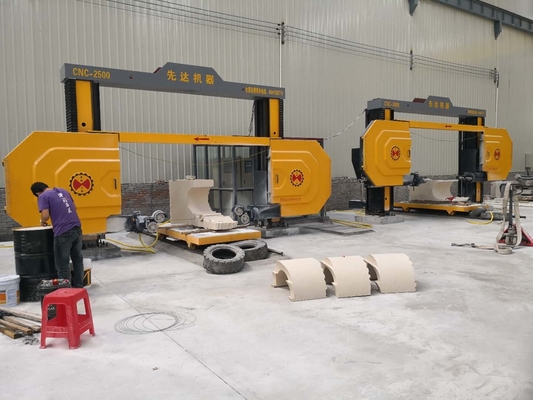 High Speed API Certified CNC Diamond Wire Saw Machine for Cutting