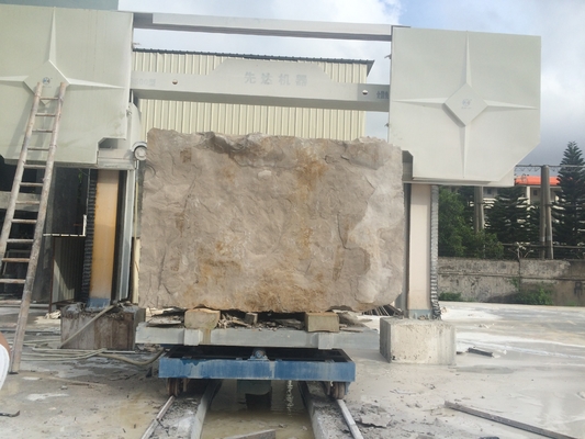 CNC Stone Cutting Block Dressing Diamond Wire Saw Machine For Granite Marble Quartz