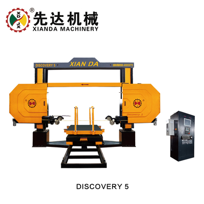 5 Axis CNC Wire Saw Stone Cutting Machine For Shaping Granite Marble Slab