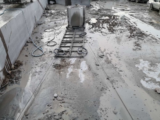 Quarry Diamond Wire Saw Machine For Marble Granite Quartz Block Cutting