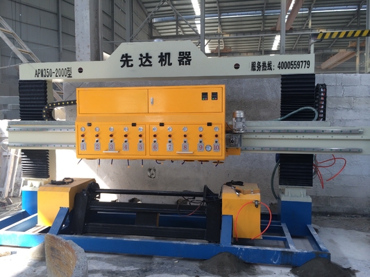 PLC Circular Slab Polishing Machine for Processing Hollow Column
