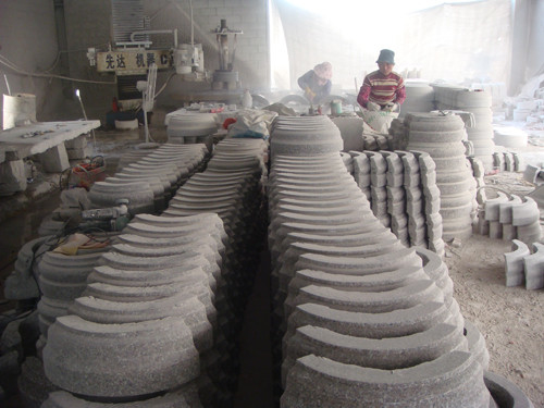 Column Cap and Base Profile Stone Cutting Machine for Granite Marble