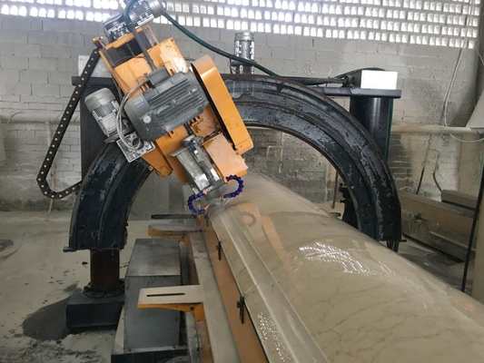 Automatic Roman Pillar Slot Cutting Machine 7.5kw