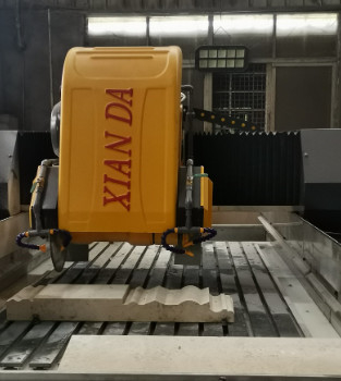 3 Axis Linear Stone Profile Cutting Machine 15kw