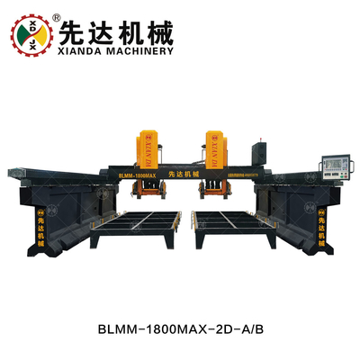 Dual Beam Bridge Type Four Blade Cutting And Milling Machine
