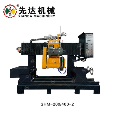 Two Pcs Baluster Cutting Machine PLC & CNC Stone Cutting Machine