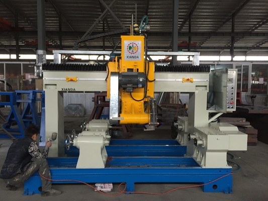 Four PCS Baluster Cutting Machine Stone Cutting Machine