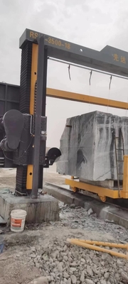 PLC Block Dividing Machine For Processing Marble & Granite