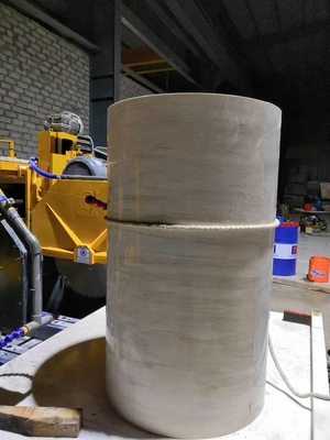 CNC Circular Stone Slab Polishing Machine 1300mm Processing Length