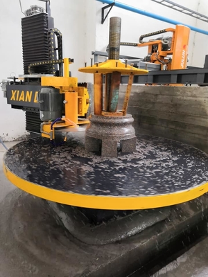CNC Column Cap And Base Profiling Cutting Machine Stone Machine