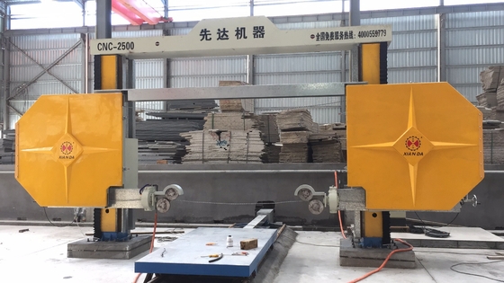CNC Diamond Wire Saw Cutting Machine For Marble Granite