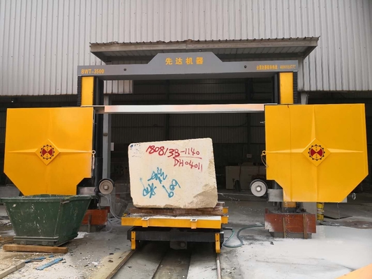 Stone Diamond Wire Saw Machine For Block Squaring And Slabs Cutting