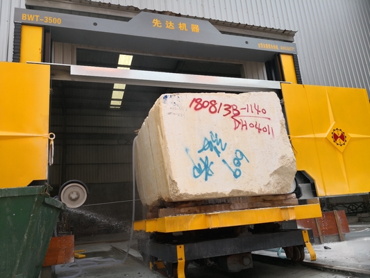 CNC Control Diamond Wire Saw Machine For Cutting Marble, Granite