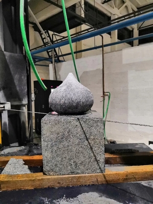5 Axis CNC Diamond Wire Saw Stone Cutting Machine For Shaping Granite Marble Slab
