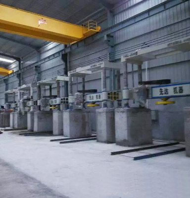 High Cutting Accuracy Four Cylinder Gantry Stone Machine For Slab