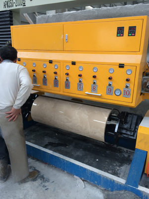 AC Circular Slab Polishing Machine 30kw For Column Profiling