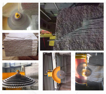AC Block Cutting Machine For Cutting Granite And Marble