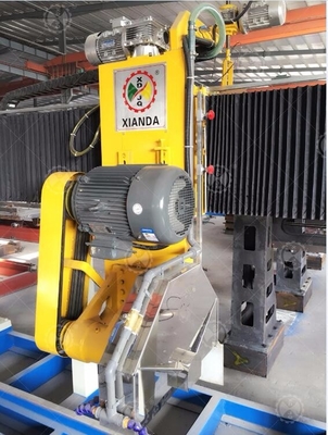 Low Noise Level Solid Column Pillar Cutting Machine 7.5kw Main Motor