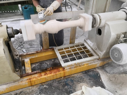 Low Noise Stone Profiling Machinery for Baluster & Column Polishing Machine