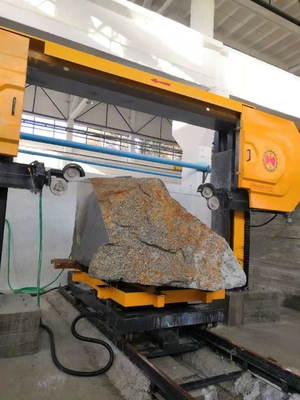 5 Axis CNC Diamond Wire Saw Machine For Different Shapes Of Marble Or Granite And 3D Shapes
