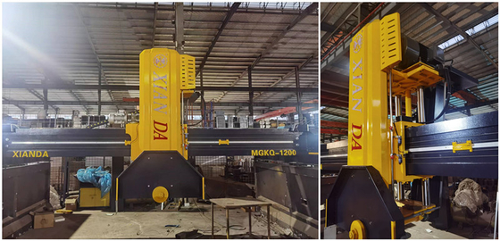 57/67kw Four Column Middle Block Cutter Machine with 2200-2800mm Blade Diameter